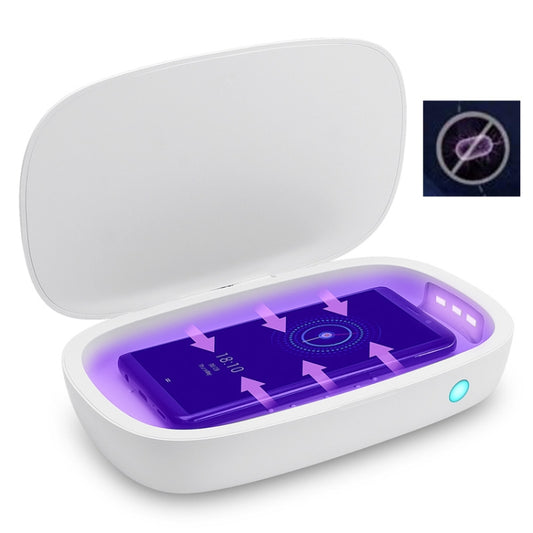U3 UVC Ultraviolet Cell Phone Sterilization Box Mask Toothbrush Sterilizer Sterilization Box Wireless Charger - Sterilizers by buy2fix | Online Shopping UK | buy2fix