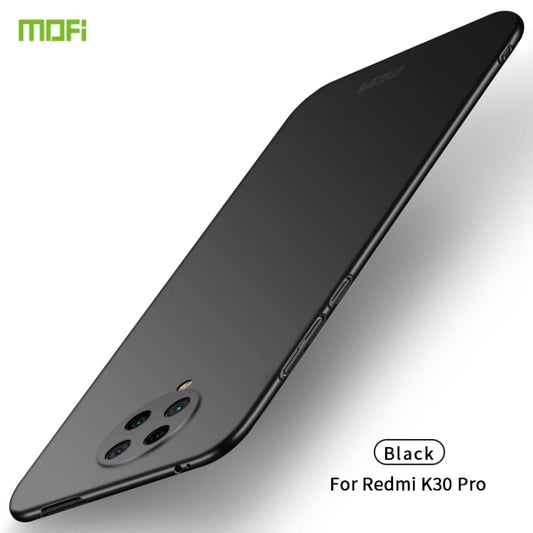 For Xiaomi Redmi K30 Pro MOFI Frosted PC Ultra-thin Hard Case(Black) - Xiaomi Cases by MOFI | Online Shopping UK | buy2fix