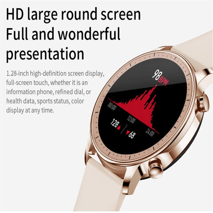 V23 1.28inch IPS Color Screen Smart Watch IP67 Waterproof,Support Heart Rate Monitoring/Blood Pressure Monitoring/Blood Oxygen Monitoring/Sleep Monitoring(Black) - Smart Wear by buy2fix | Online Shopping UK | buy2fix