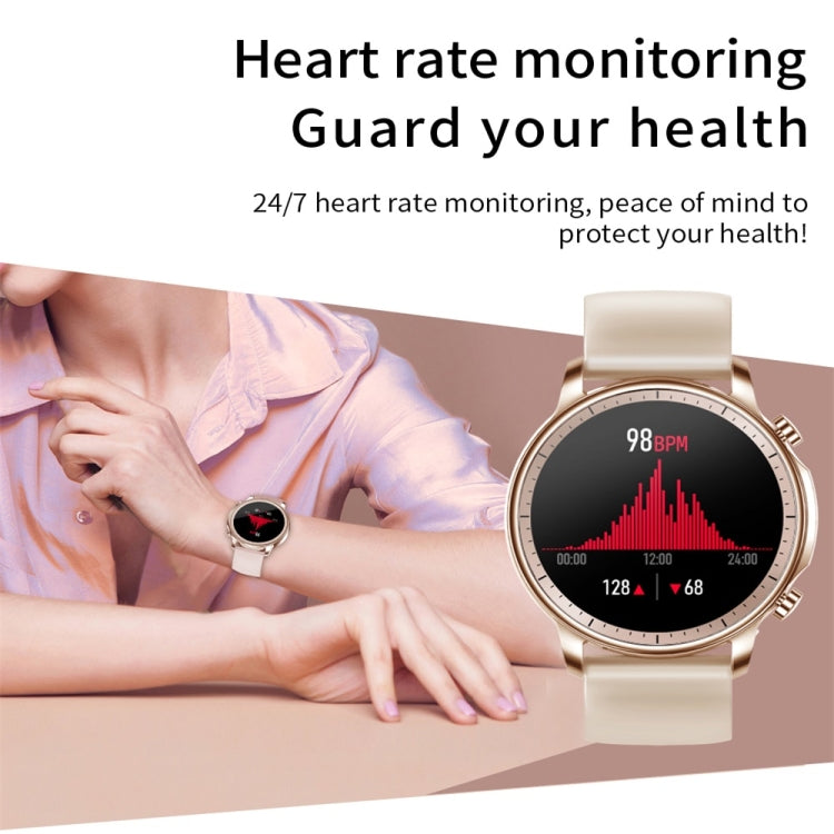 V23 1.28inch IPS Color Screen Smart Watch IP67 Waterproof,Support Heart Rate Monitoring/Blood Pressure Monitoring/Blood Oxygen Monitoring/Sleep Monitoring(Black) - Smart Wear by buy2fix | Online Shopping UK | buy2fix