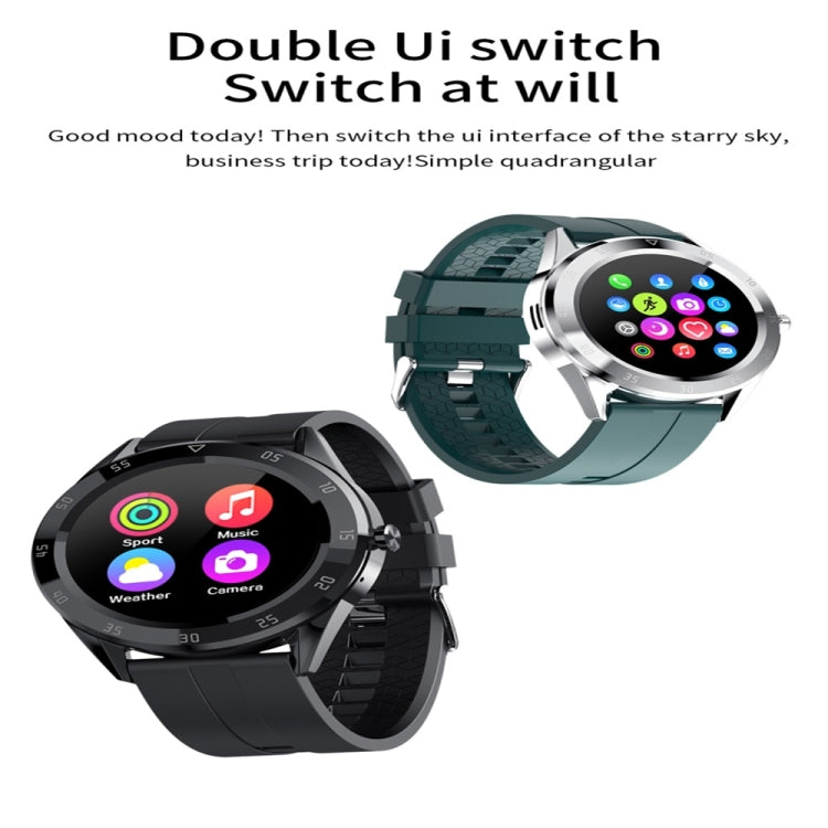 Y10 1.54inch Color Screen Smart Watch IP68 Waterproof,Support Heart Rate Monitoring/Blood Pressure Monitoring/Blood Oxygen Monitoring/Sleep Monitoring(Green) - Smart Wear by buy2fix | Online Shopping UK | buy2fix