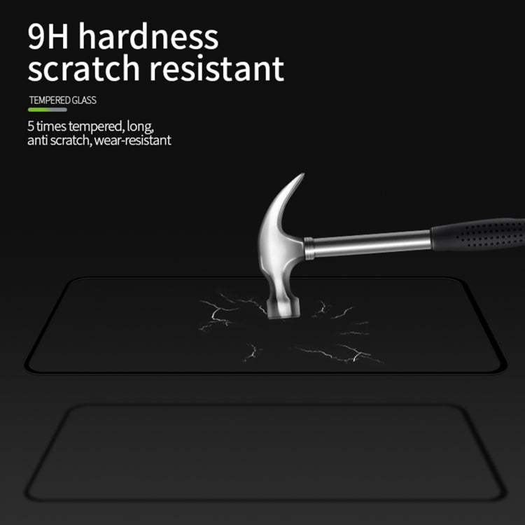 For OnePlus Nord N10 PINWUYO 9H 2.5D Full Screen Tempered Glass Film(Black) - OnePlus Tempered Glass by PINWUYO | Online Shopping UK | buy2fix