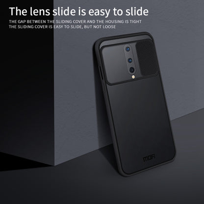 For OnePlus 8 MOFI Xing Dun Series Translucent Frosted PC + TPU Privacy Anti-glare Shockproof All-inclusive Protective Case(Black) - OnePlus Cases by MOFI | Online Shopping UK | buy2fix