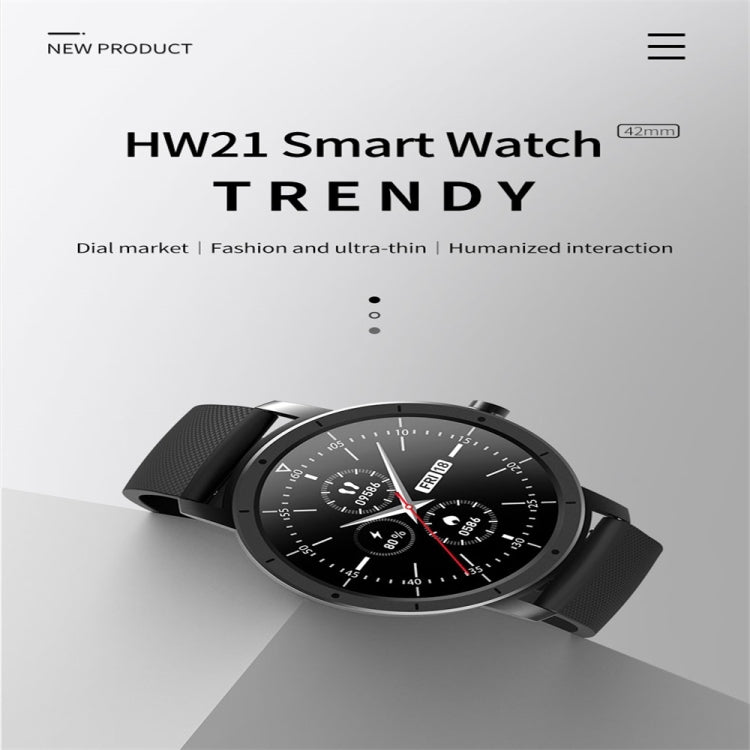 HW21 1.28 inch Color Screen Smart Watch IP67 Waterproof,Support Heart Rate Monitoring/Blood Oxygen Monitoring/Sleep Monitoring/Sedentary Reminder(Blue) - Smart Wear by buy2fix | Online Shopping UK | buy2fix