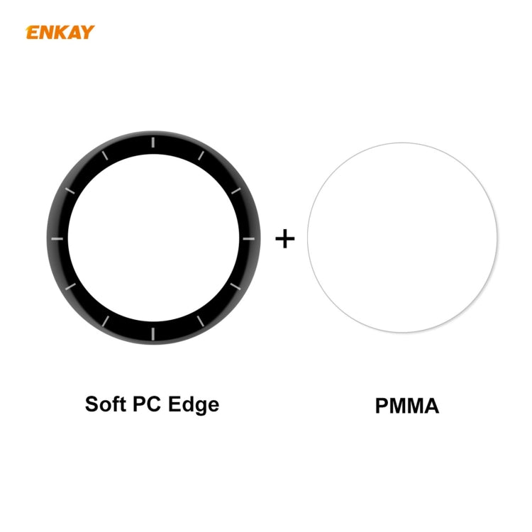 For Venu 2 / Vivoactive 4 45mm 10 PCS ENKAY Hat-Prince 3D Full Screen Soft PC Edge + PMMA HD Screen Protector Film - Screen Protector by ENKAY | Online Shopping UK | buy2fix