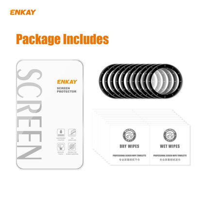 For Venu 2 / Vivoactive 4 45mm 10 PCS ENKAY Hat-Prince 3D Full Screen Soft PC Edge + PMMA HD Screen Protector Film - Screen Protector by ENKAY | Online Shopping UK | buy2fix