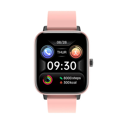 H10 1.54inch Color Screen Smart Watch IP67 Waterproof,Support Bluetooth Call/Heart Rate Monitoring/Blood Pressure Monitoring/Blood Oxygen Monitoring/Sleep Monitoring(Pink) - Smart Wear by buy2fix | Online Shopping UK | buy2fix