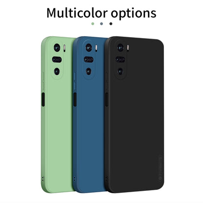 For Xiaomi Redmi K40 / K40 Pro / K40 Pro+/Poco F3/ Mi 11i / Mi 11X PINWUYO Touching Series Liquid Silicone TPU Shockproof Case(Black) - Xiaomi Cases by PINWUYO | Online Shopping UK | buy2fix