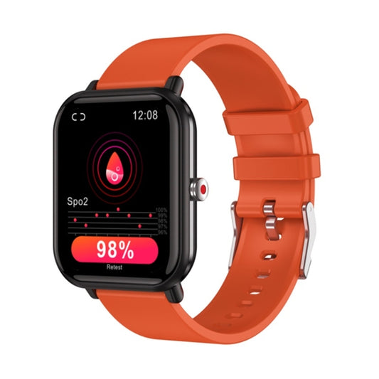 Q9pro 1.7 inch Color Screen Smart Watch, IP68 Waterproof,Support Temperature Monitoring/Heart Rate Monitoring/Blood Pressure Monitoring/Blood Oxygen Monitoring/Sleep Monitoring(Orange) - Smart Wear by buy2fix | Online Shopping UK | buy2fix