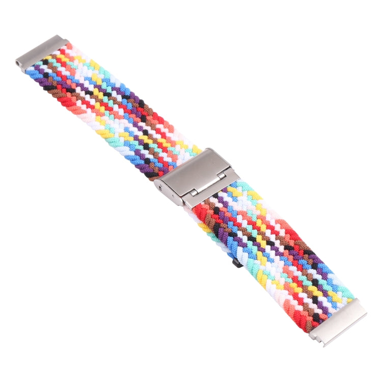 For Samsung Galaxy Watch 4 / Watch 5 20mm Nylon Braided Metal Buckle Watch Band(Color 4) - Smart Wear by buy2fix | Online Shopping UK | buy2fix