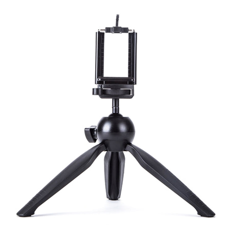 YUNTENG YT-238 Mini Tripod Mount with Phone Clamp - Camera Accessories by buy2fix | Online Shopping UK | buy2fix