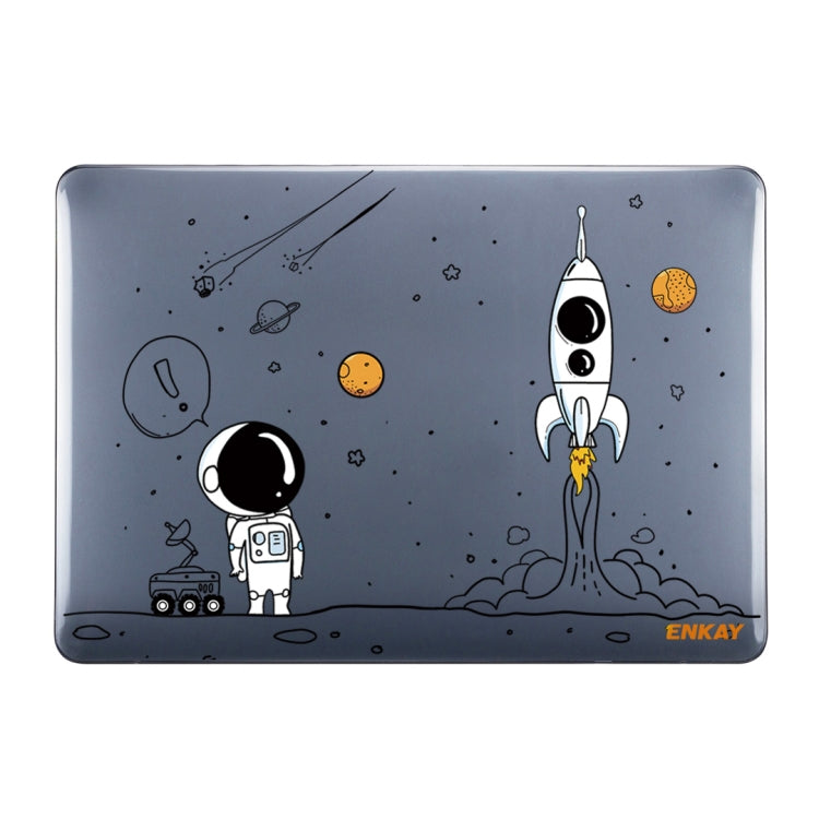 ENKAY Spaceman Pattern Laotop Protective Crystal Case for MacBook Pro 13.3 inch A2251 / A2289 / A2338 2020(Spaceman No.1) - MacBook Pro Cases by ENKAY | Online Shopping UK | buy2fix