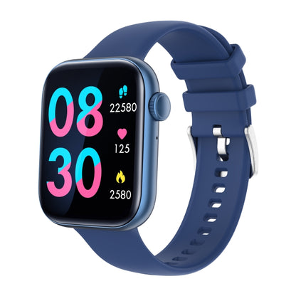 P45 1.8 inch Color Screen Smart Watch,Support Heart Rate Monitoring/Blood Pressure Monitoring(Blue) - Smart Wear by buy2fix | Online Shopping UK | buy2fix