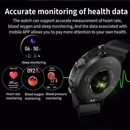 NX9 1.39 inch Color Screen Smart Watch,Support Heart Rate Monitoring/Blood Pressure Monitoring(Black) - Smart Wear by buy2fix | Online Shopping UK | buy2fix