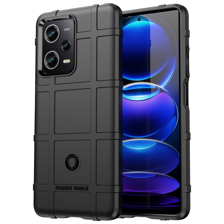 For Xiaomi Poco X5 Pro Full Coverage Shockproof TPU Case(Black) - Xiaomi Cases by buy2fix | Online Shopping UK | buy2fix