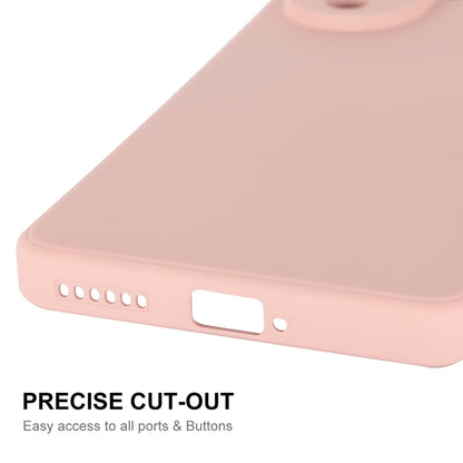 For Huawei Nova 11 ENKAY Liquid Silicone Phone Case with Tempered Glass Film(Pink) - Huawei Cases by ENKAY | Online Shopping UK | buy2fix