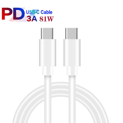 35W PD3.0 USB-C / Type-C Dual Port Charger with 2m Type-C to Type-C Data Cable, EU Plug - USB Charger by buy2fix | Online Shopping UK | buy2fix