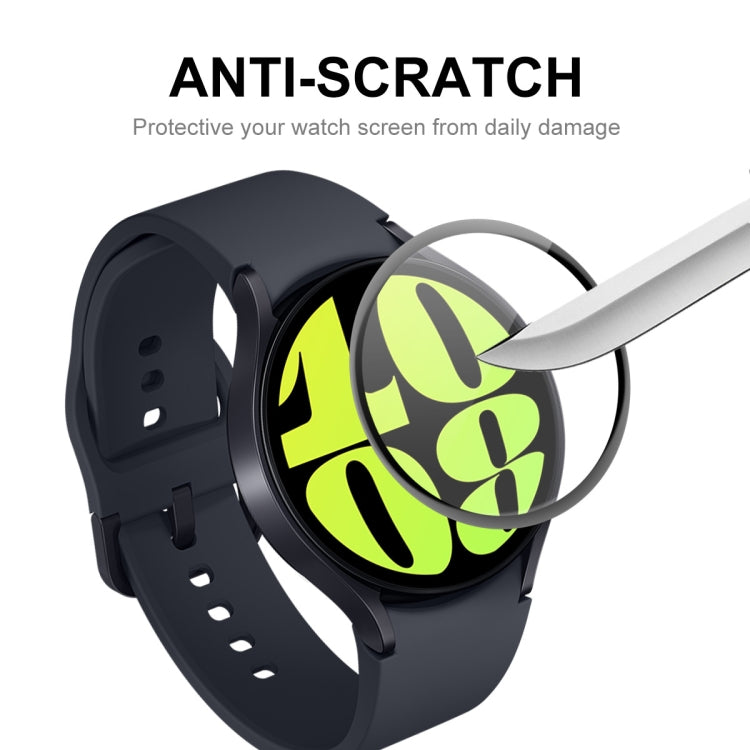 For Samsung Galaxy Watch6 / Watch7 44mm 5pcs ENKAY 3D Full Coverage Soft PC Edge + PMMA HD Screen Protector Film - Screen Protector by ENKAY | Online Shopping UK | buy2fix