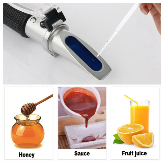 RZ117 Optical Brix Meter Handheld High Concentration Brix Meter Honey Sugar Meter 0-90 Range - Consumer Electronics by buy2fix | Online Shopping UK | buy2fix