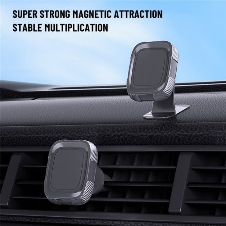 C18 With Air Vent Clip Car Adhesive Dashboard Mount Magnetic Phone Holder Bracket - Car Holders by buy2fix | Online Shopping UK | buy2fix