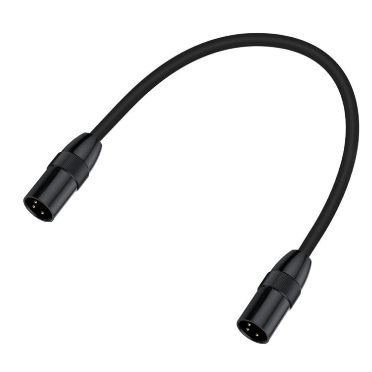 JUNSUNMAY XLR Male to Male Mic Cord 3 Pin Audio Cable Balanced Shielded Cable, Length:1.5m - Microphone Audio Cable & Connector by JUNSUNMAY | Online Shopping UK | buy2fix