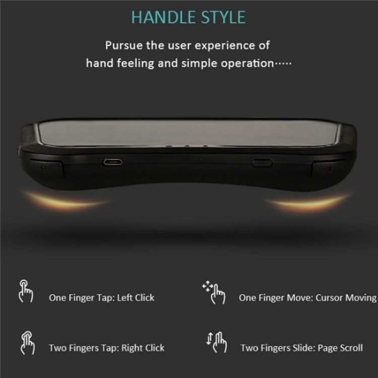 T18 Full Touch Screen 3 Colors Backlit Mute Mini Wireless Keyboard - Wireless Keyboard by buy2fix | Online Shopping UK | buy2fix