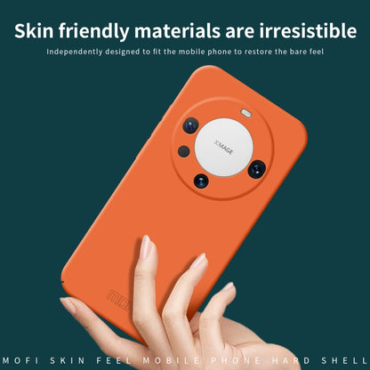 For Huawei Mate 60 MOFI Qin Series Skin Feel All-inclusive PC Phone Case(Orange) - Huawei Cases by MOFI | Online Shopping UK | buy2fix