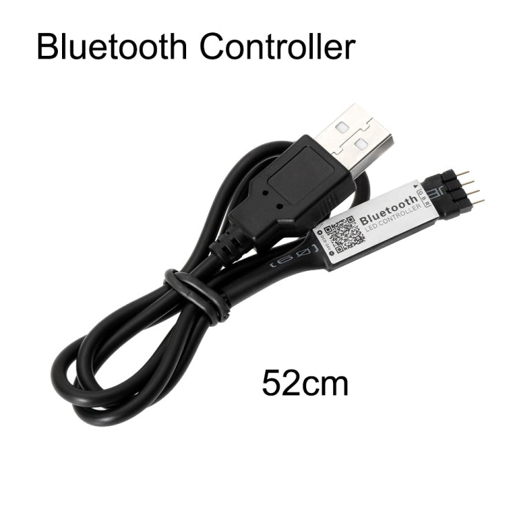 Smart RGB Bluetooth Timer Suitable LED Controller for 5V 3528 5050 RGB Light Strip - RGB Controller by buy2fix | Online Shopping UK | buy2fix