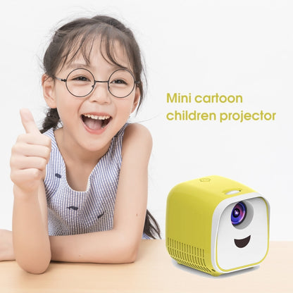 L1 Children Projector Mini LED Portable Home Speaker Projector, UK Plug(Black) - Consumer Electronics by buy2fix | Online Shopping UK | buy2fix