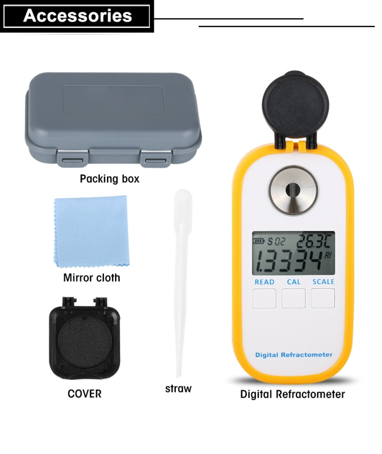 DR503 Animal Clinical Refractometer Veterinary Human Serum Protein Piss Urine Refractometer Pet Dog Cat Specific Gravity Tester - Consumer Electronics by buy2fix | Online Shopping UK | buy2fix