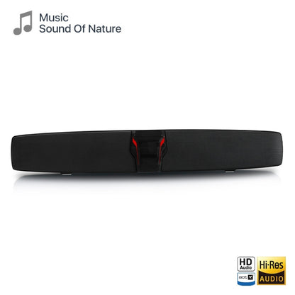 New Rixing NR7017 TWS Portable 10W Stereo Surround Soundbar Bluetooth Speaker with Microphone(Red) - Desktop Speaker by New Rixing | Online Shopping UK | buy2fix