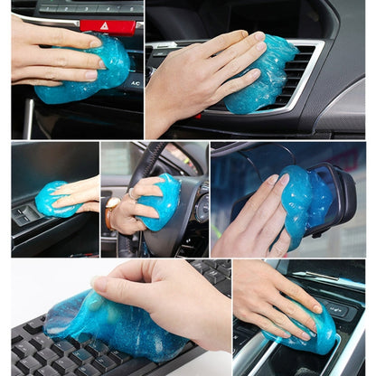 Car Clean Glue Gel Sticker (Sky Blue) - Decorative Sticker by buy2fix | Online Shopping UK | buy2fix