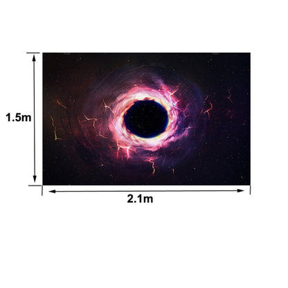 2.1m x 1.5m Black Hole Starry Sky Theme Party Children's Studio Photography Background Cloth(TK1) - Camera Accessories by buy2fix | Online Shopping UK | buy2fix