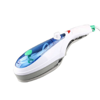 Handheld Garment Steamer Brush Portable Clothes Steam Iron, UK Plug 220V(Blue) - Home & Garden by buy2fix | Online Shopping UK | buy2fix