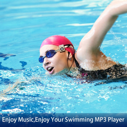 C26 IPX8 Waterproof Swimming Diving Sports MP3 Music Player with Clip & Earphone, Support FM, Memory:8GB(Blue) - Consumer Electronics by buy2fix | Online Shopping UK | buy2fix