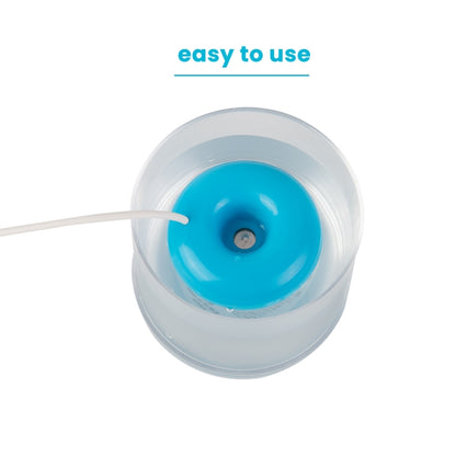 Donut Shape Mini USB Air Humidifier Aroma Diffuser Purifier(Blue) - Home & Garden by buy2fix | Online Shopping UK | buy2fix