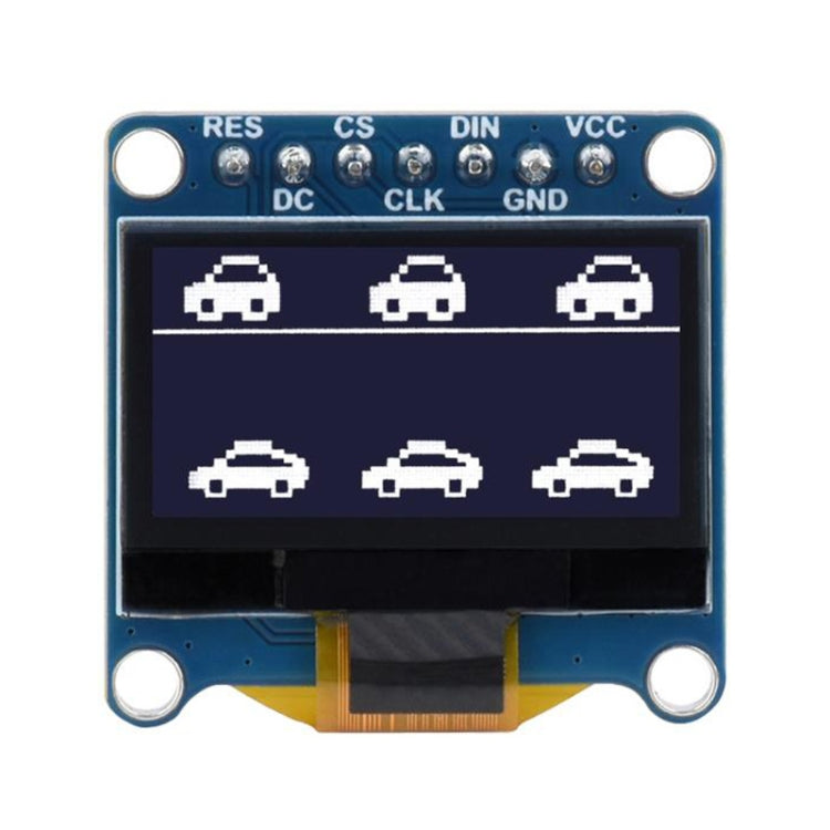 Waveshare 0.96 inch OLED Display Module, 128×64 Resolution, SPI / I2C Communication(D White) - Boards & Shields by Waveshare | Online Shopping UK | buy2fix