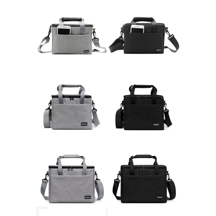 Baona BN-H001 Digital Camera Bag Casual Portable Camera Waterproof Bag, Size:Large(Gray) - Camera Accessories by Baona | Online Shopping UK | buy2fix