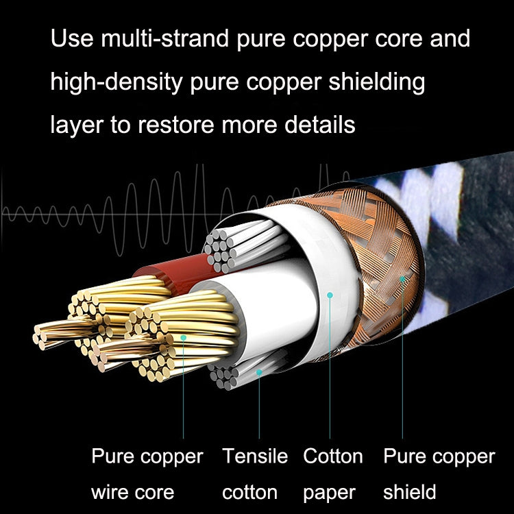 0.3m 2 Elbow Head 6.35mm Guitar Cable Oxygen-Free Copper Core TS Large Two-core Cable -  by buy2fix | Online Shopping UK | buy2fix