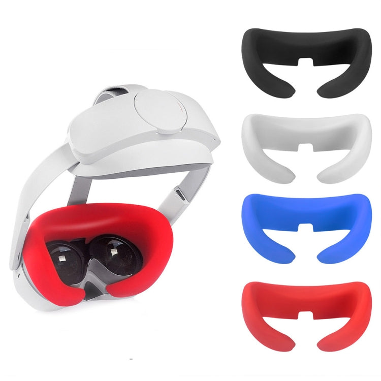 For Pico Neo 4 Silicone VR Glasses Eye Mask Face Eye Pad(White) - Consumer Electronics by buy2fix | Online Shopping UK | buy2fix