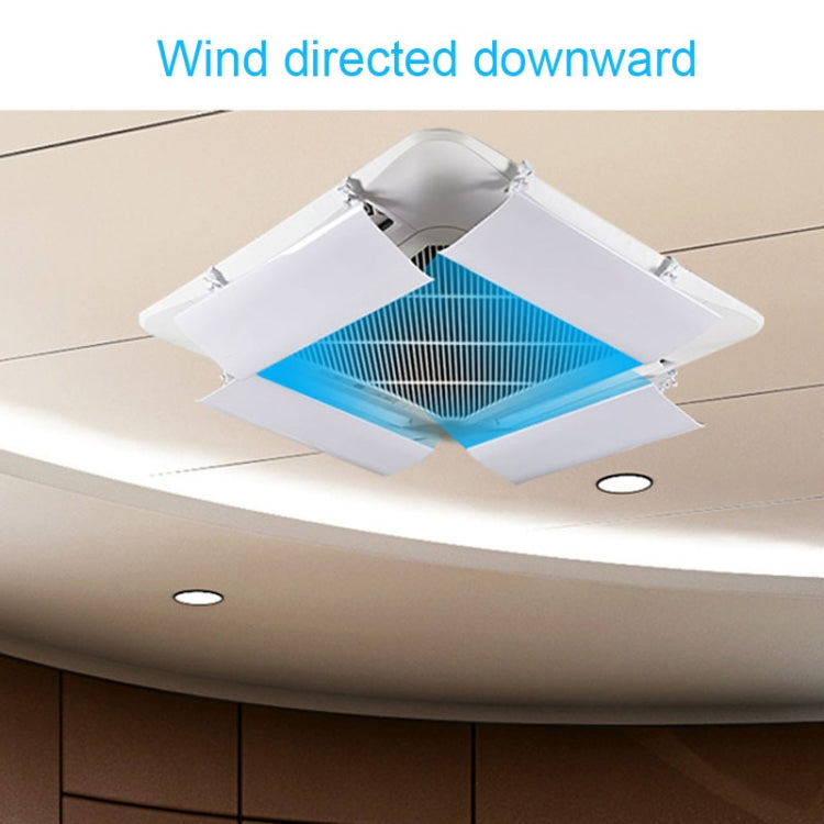 86cm Single Piece Central Air Conditioning Wind Deflector Shield Air-Conditioning Anti Direct Blowing Wind Deflector Board - Home & Garden by buy2fix | Online Shopping UK | buy2fix
