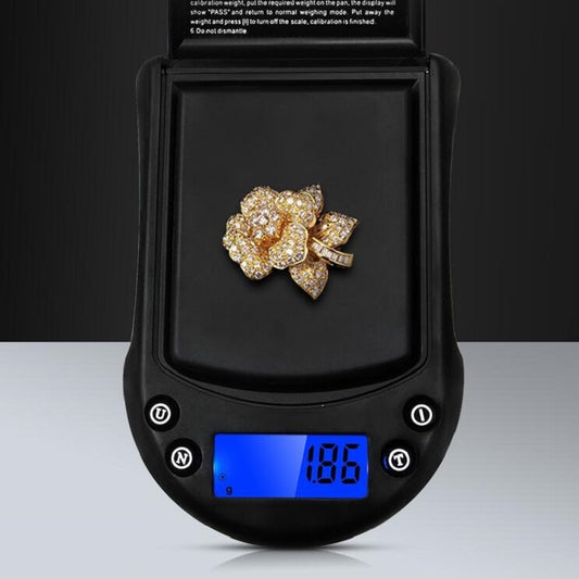 Precision Palm Scale Gold Silver Jewelry Scale Pocket Scale, Specification:200g/0.01g, Style:Without Battery - Jewelry Scales by buy2fix | Online Shopping UK | buy2fix