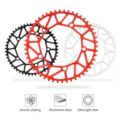 Litepro LP Positive and Negative Teeth Single Disc 130MM BCD Folding Bicycle Sprocket Wheel, Specification:56T(Black) - Bicycle Brake Parts by Litepro | Online Shopping UK | buy2fix