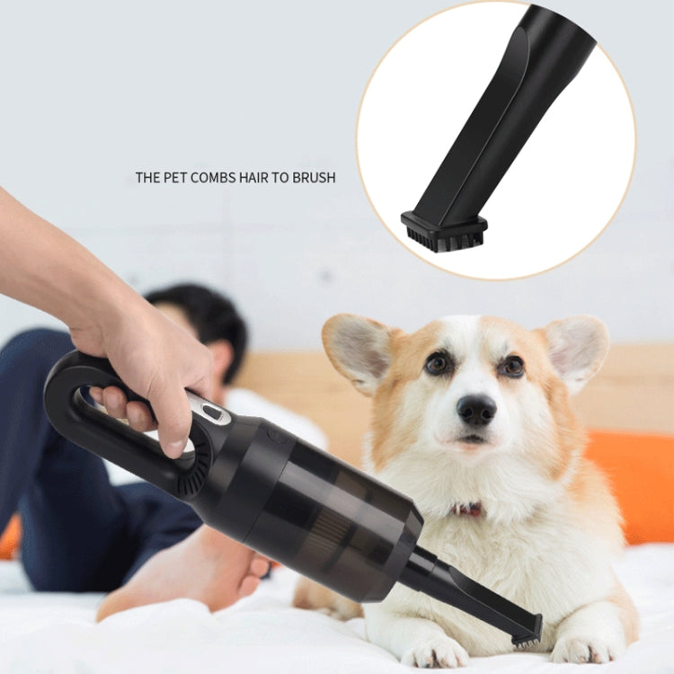 Car Wireless High-power Handheld Vacuum Cleaner Pet Grooming Vacuum Cleaner(Black) - Vacuum Cleaner by buy2fix | Online Shopping UK | buy2fix