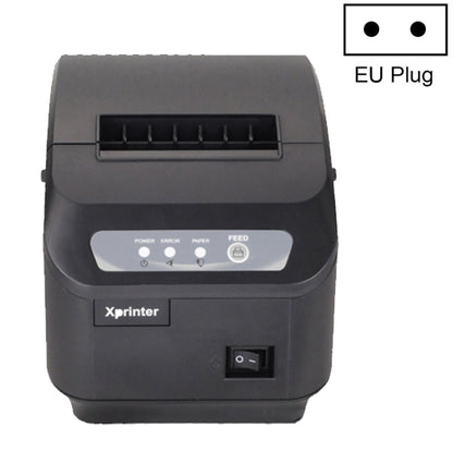 Xprinter XP-Q200II Thermal Small Receipt Printer Catering And Kitchen Receipt Printer 80mm Cutter, Interface Type:LAN Interface(EU Plug) - Consumer Electronics by Xprinter | Online Shopping UK | buy2fix