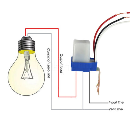 Automatic Switch Sensor Switch Photocell Street Light Switch Control(220V) - Consumer Electronics by buy2fix | Online Shopping UK | buy2fix