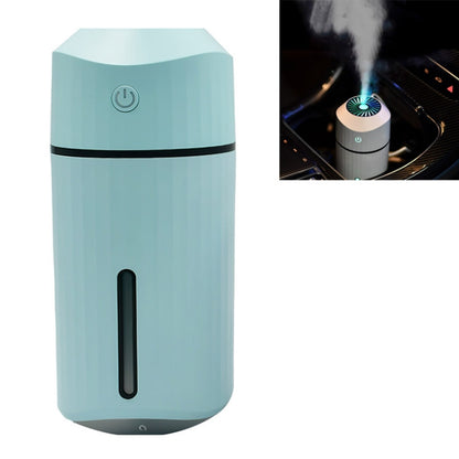 Mini USB Colorful Night Light Home Car Humidifier, Style:Rechargeable(Blue) - In Car by buy2fix | Online Shopping UK | buy2fix