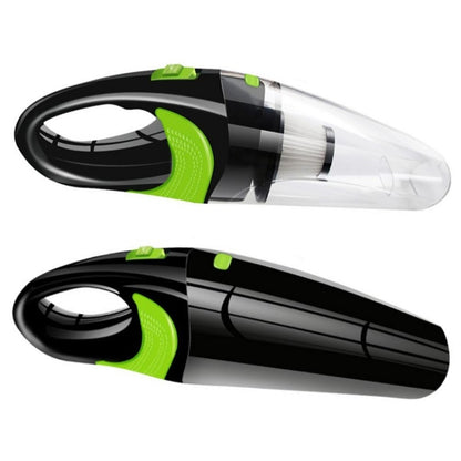 Wireless Car Vacuum Cleaner Handheld Mini Vacuum Cleaner Super Suction Wet And Dry Dual Use Portable Vacuum Cleaner(Black+Green) - Vacuum Cleaner by buy2fix | Online Shopping UK | buy2fix