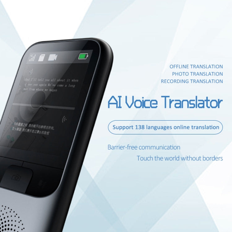 T11 Intelligent Voice Translator WIFI Artificial Intelligence Language Translation - Consumer Electronics by buy2fix | Online Shopping UK | buy2fix