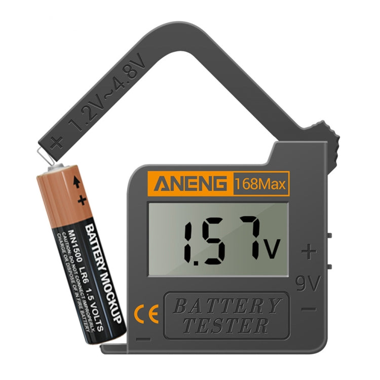 2 PCS ANENG 168MAX Portable Battery Tester High-Precision Battery Power Tester Battery Capacity Tester - Battery & Resistance Tester by ANENG | Online Shopping UK | buy2fix